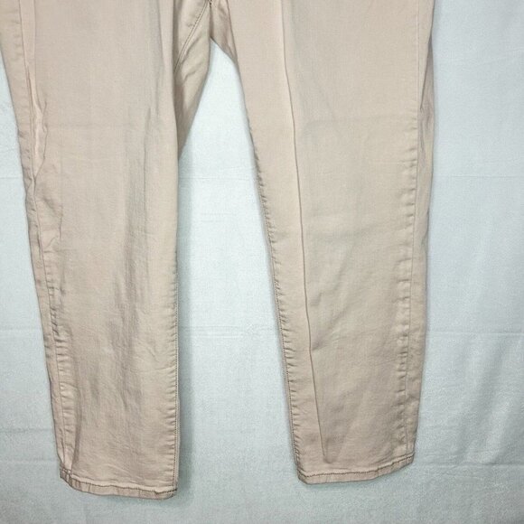 Sonoma Denim Capri Jeans Stretch Pale Pink Mid-Rise Size 10 (32x24) - Picture 3 of 6
